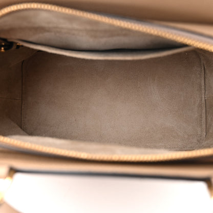 Celine Grained Calfskin Small Cabas De France Dune 5 of 10