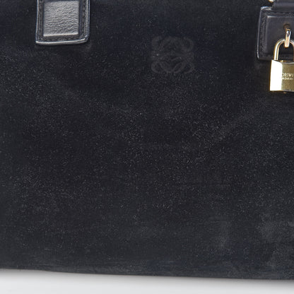Loewe Suede Calfskin Amazona Black 18 of 18