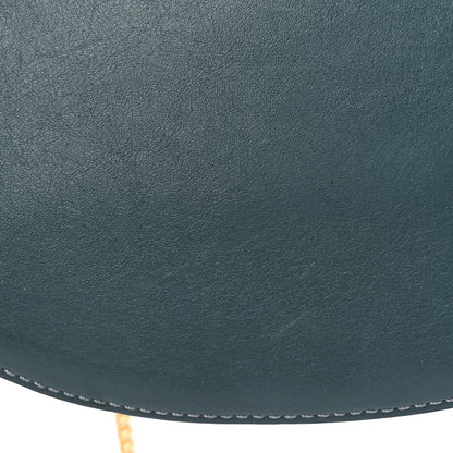 Chloe Suede Smooth Calfskin Mini Drew Shoulder Bag Cloudy Blue 11 of 12