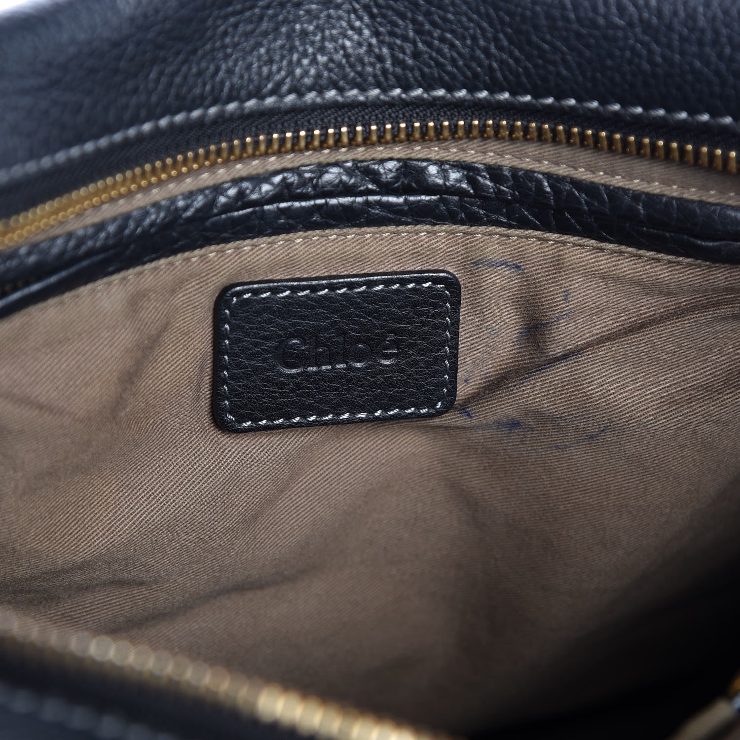 Chloe Calfskin Medium Marcie Satchel Black 7 of 9