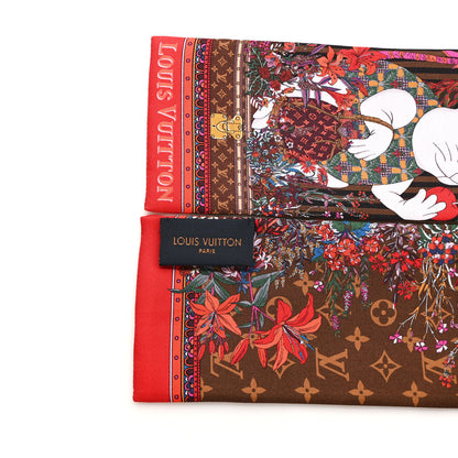 Louis Vuitton Silk Vuittonite Bandeau Brown 3 of 4