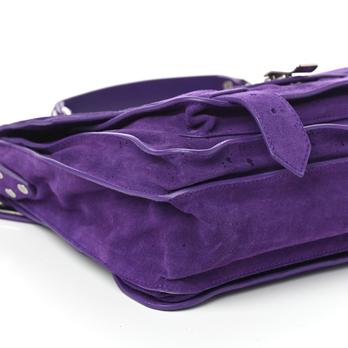 Suede Medium PS1 Satchel Amethyst