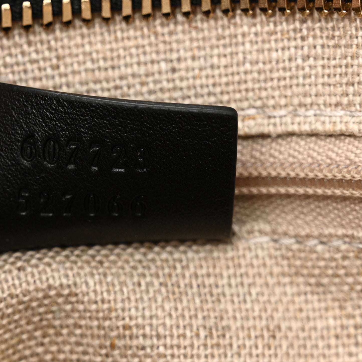 Microguccissima Flat Crossbody Black