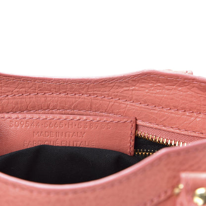 Balenciaga Agneau Giant 12 Gold Hardware Mini City Rose Azalee Rose Jaipur 8 of 9