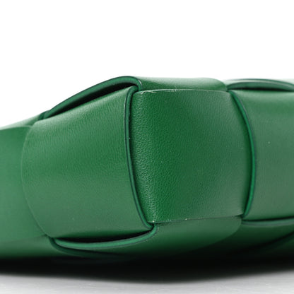 Bottega Veneta Nappa Intrecciato The Snap Clutch Racing Green 8 of 9