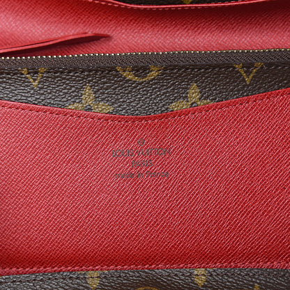 Louis Vuitton Monogram Josephine Wallet Red 8 of 8