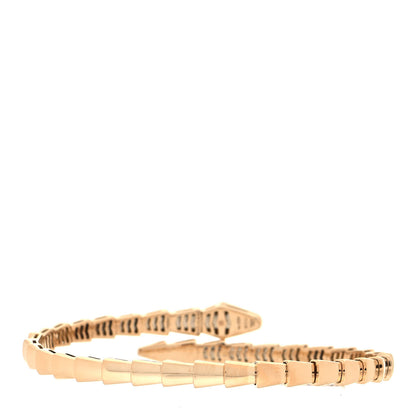 Bulgari 18K Yellow Gold Diamond Serpenti Viper Bracelet M 3 of 5