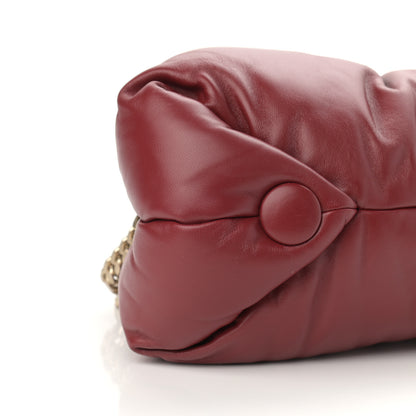Proenza Schouler Lambskin Puffy Chain Tobo Bag Red 9 of 10