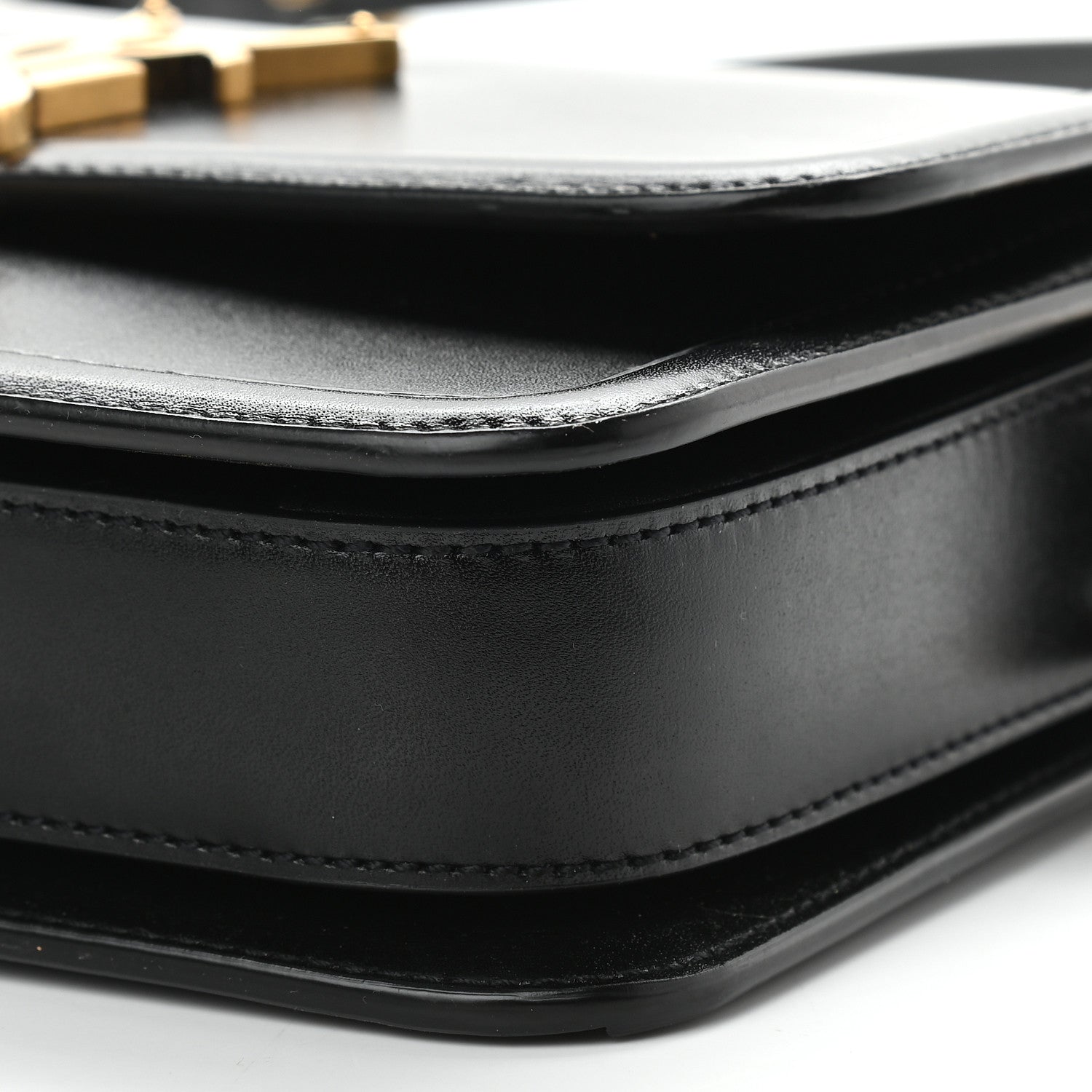 Saint Laurent Smooth Calfskin Small Solferino Satchel Black 8 of 8