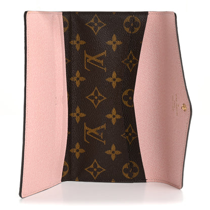 Louis Vuitton Monogram Josephine Wallet Rose Ballerine 5 of 9