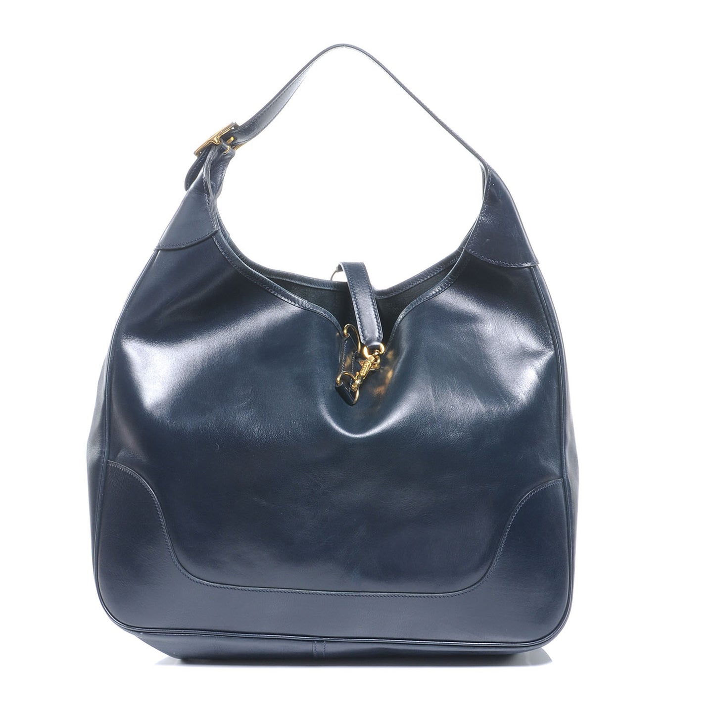 Box Leather Trim 35 Indigo