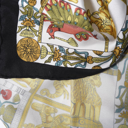 Hermes Silk Torana Pocket Square 3 of 3