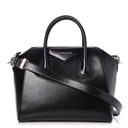 Givenchy Shiny Lord Calfskin Medium Antigona Black 1 of 7