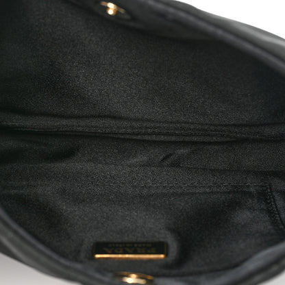 Prada Tessuto Light Nylon Chain Shoulder Bag Black 5 of 9