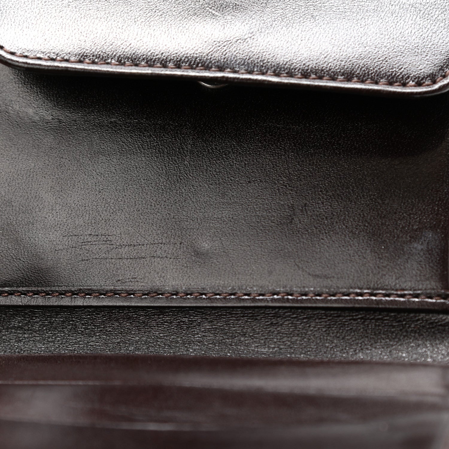 Fendi Zucca Compact Wallet Tobacco 8 of 9