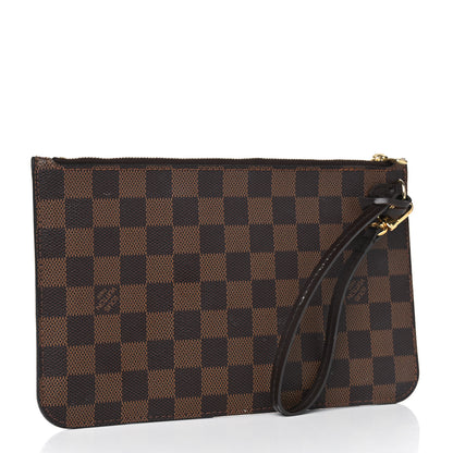 Louis Vuitton Damier Ebene Neverfull MM GM Pochette 2 of 6