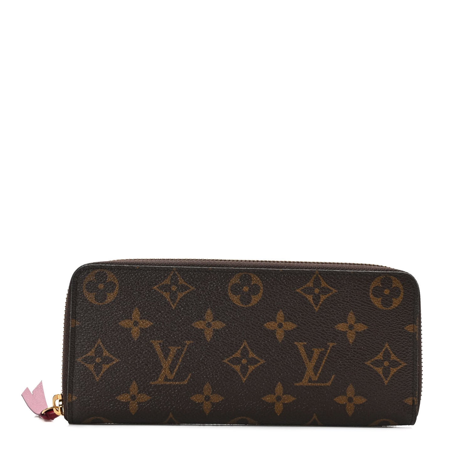 Monogram Clemence Wallet Fuchsia