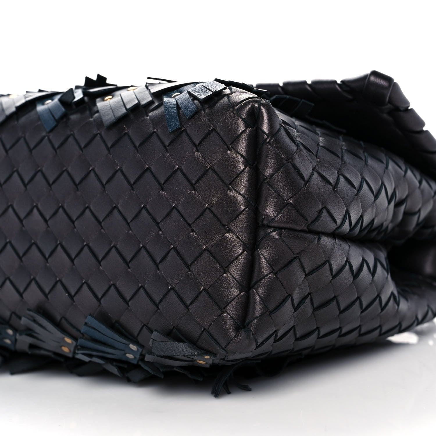 Bottega Veneta Nappa Intrecciato Studded Nodini Bag Black 8 of 10