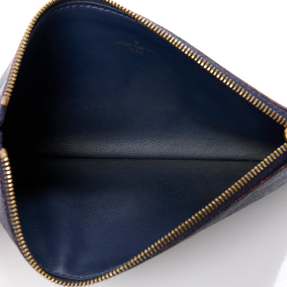 Louis Vuitton Empreinte Pochette Felicie Chain Wallet Marine Rouge 9 of 15