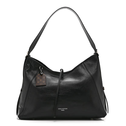 Louis Vuitton Lambskin CarryAll Vibe MM Black 1 of 10