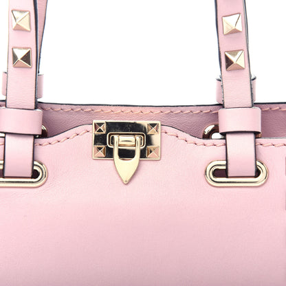 Valentino Garavani Vitello Micro Rockstud Tote Cipria 10 of 10