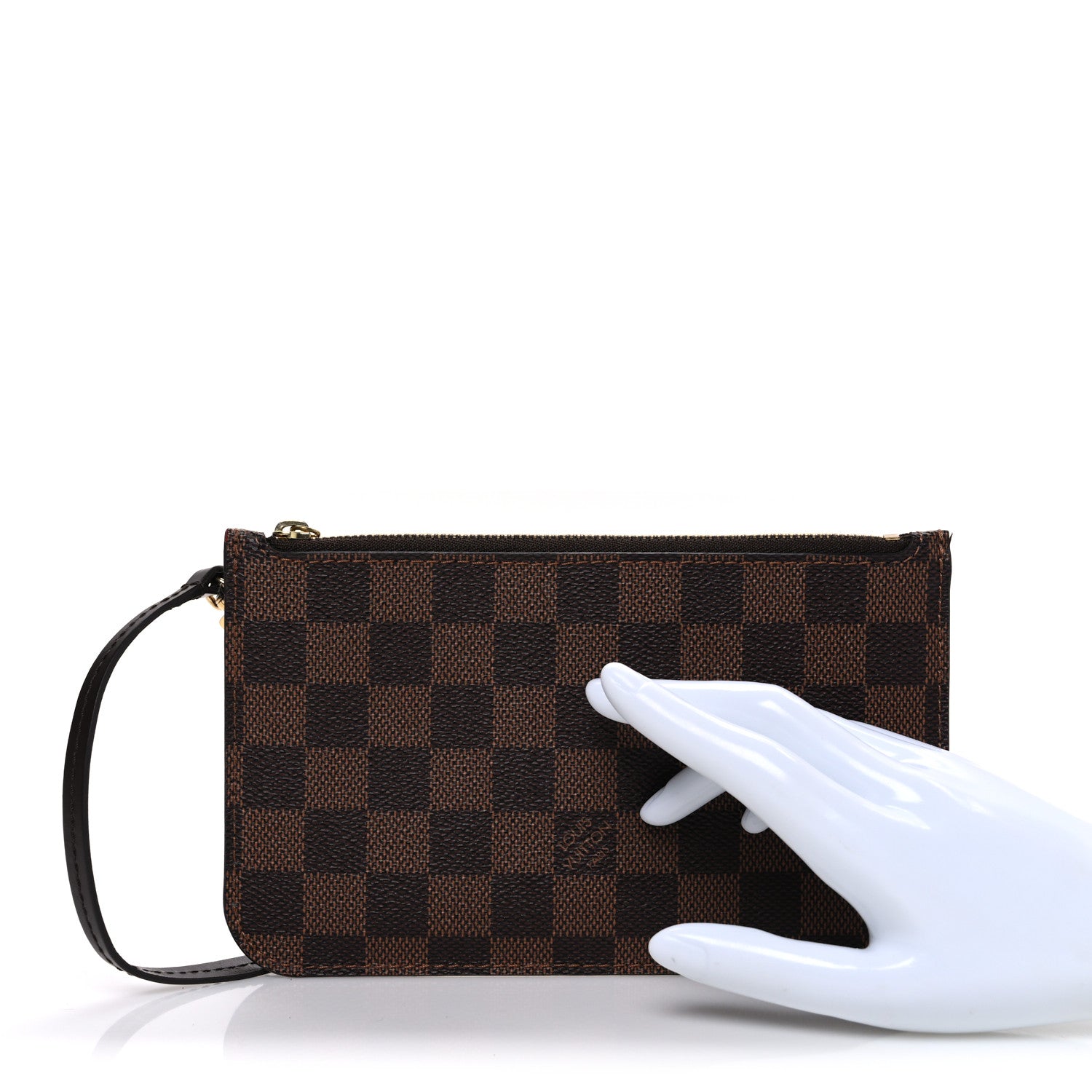 Louis Vuitton Damier Ebene Neverfull PM Pochette 2 of 7
