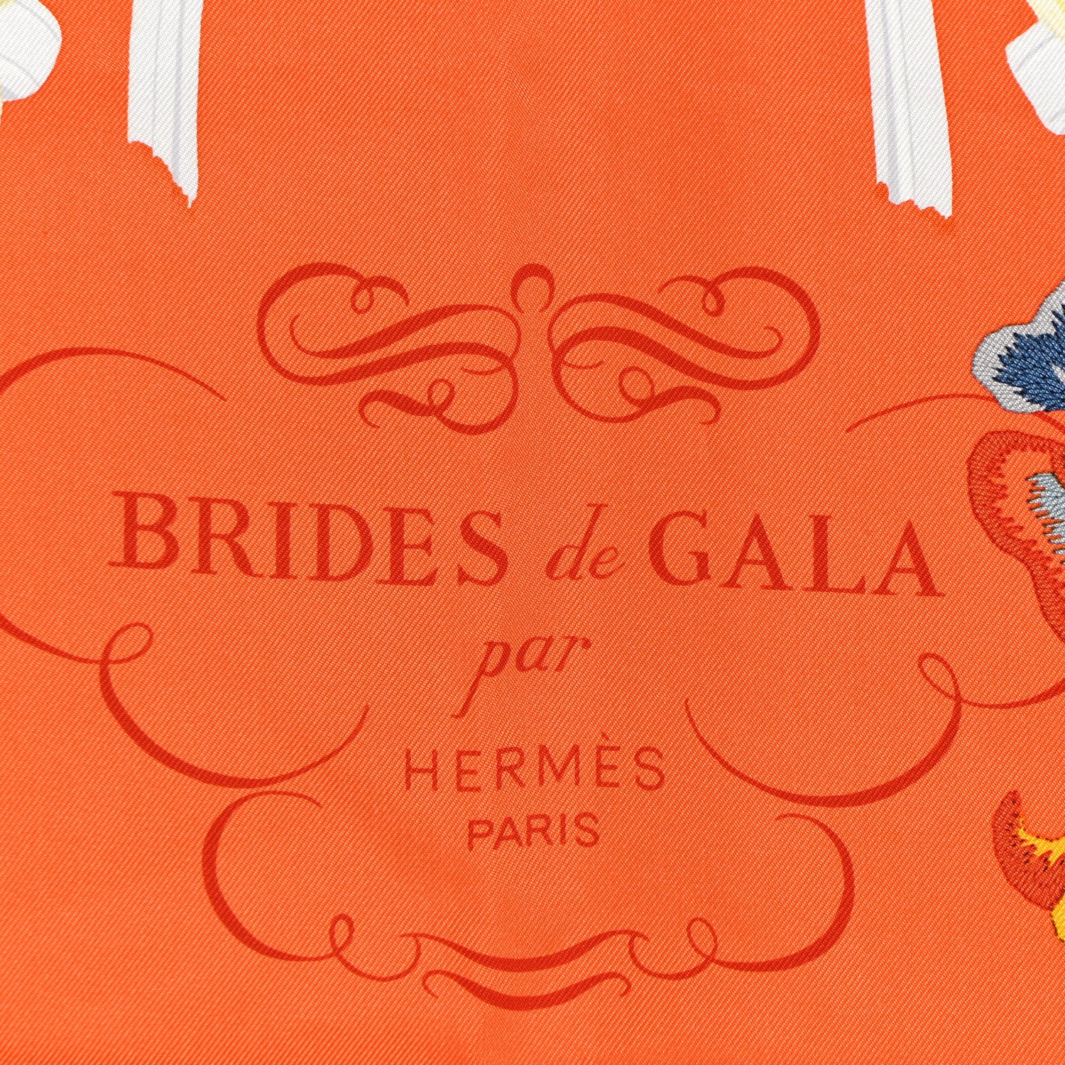 Hermes Silk Brides De Gala Scarf 90 2 of 9