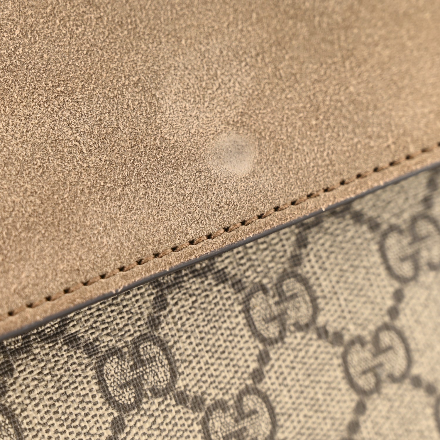 Gucci GG Supreme Monogram Small Dionysus Shoulder Bag Taupe 14 of 14