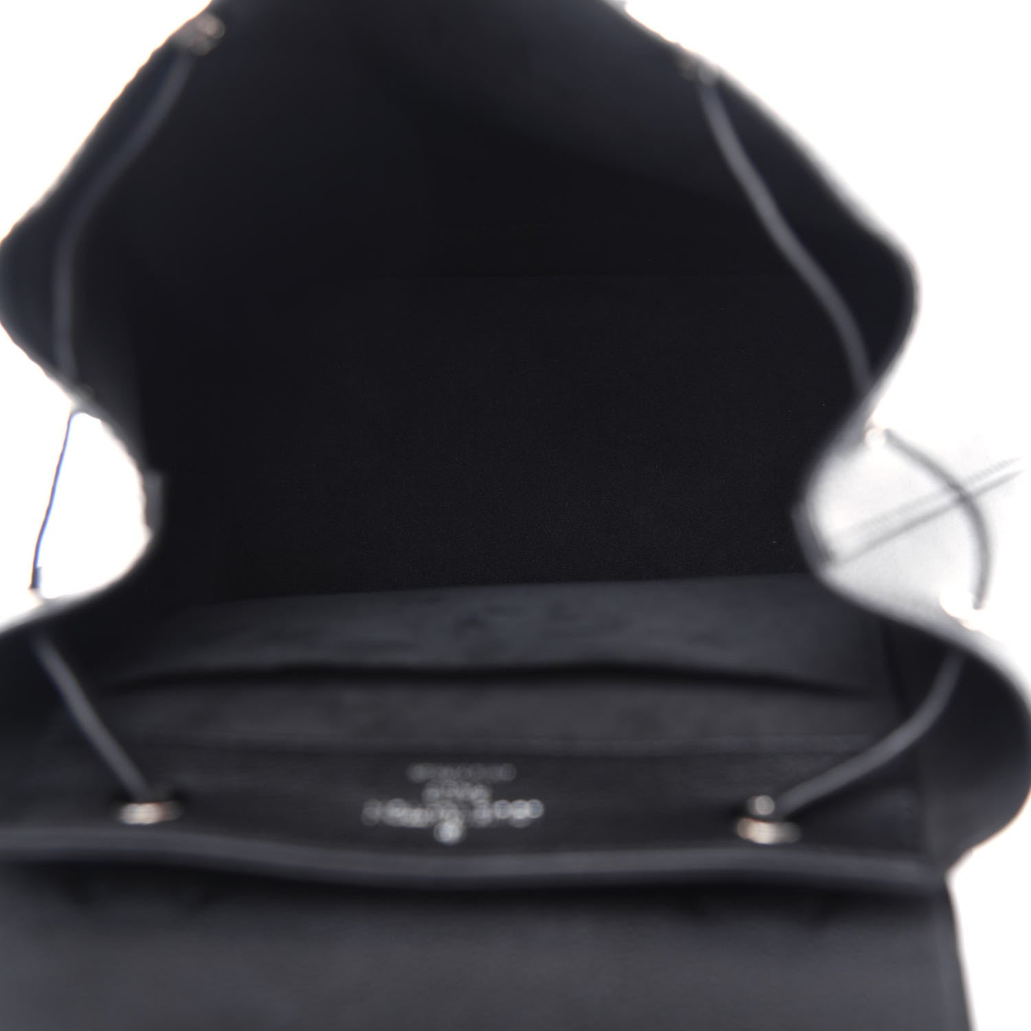 Louis Vuitton Calfskin Lockme Backpack Black 5 of 10