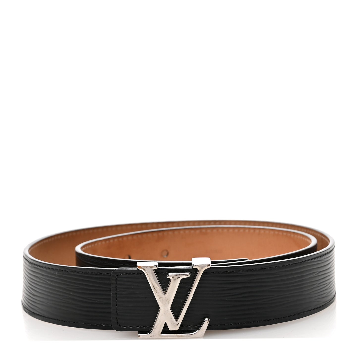 Epi 30mm LV Initiales Belt 85 34 Black