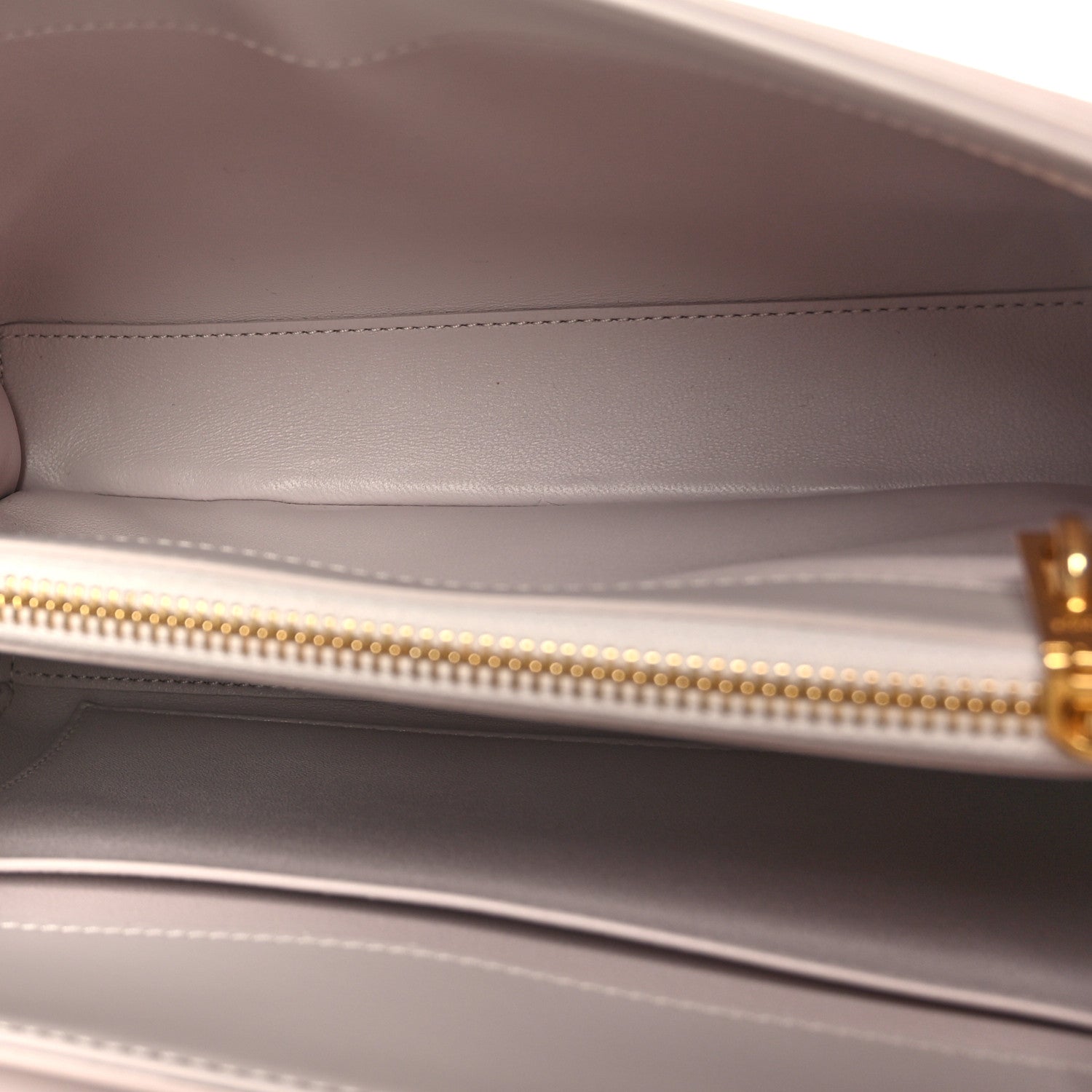 Celine Satinated Calfskin Small 16 Top Handle Bag Poudre 5 of 10