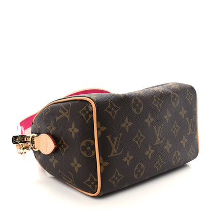 Louis Vuitton Monogram Speedy Bandouliere 20 Fuchsia 4 of 12