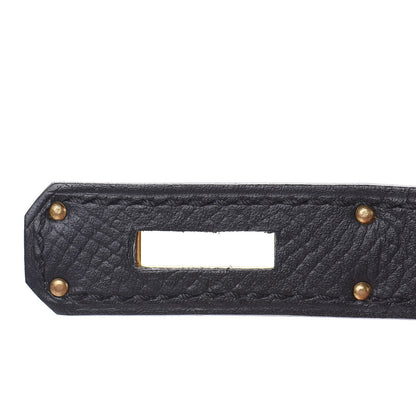 Hermes Epsom Kelly Sellier 28 Black 13 of 37