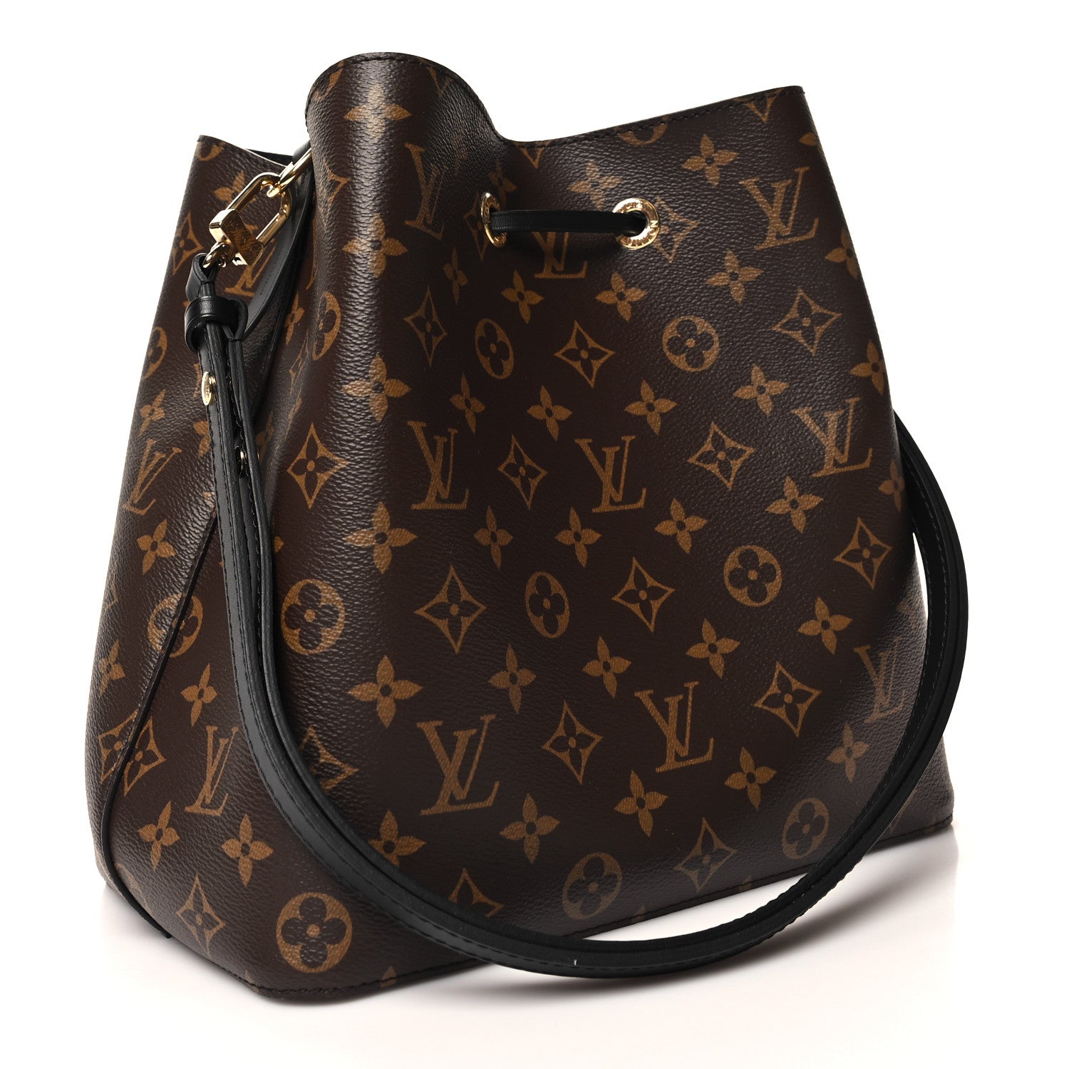 Louis Vuitton Monogram Neonoe MM Black 3 of 10
