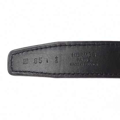 Hermes Swift Chamonix 24mm Mini Constance H Belt 85 Black Iris 3 of 4