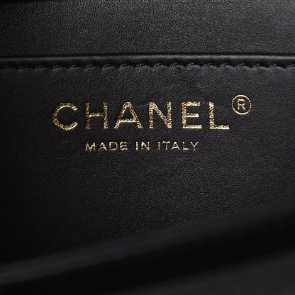 Chanel Lambskin Quilted Fantasy Pearls Evening Flap Black 6 of 8