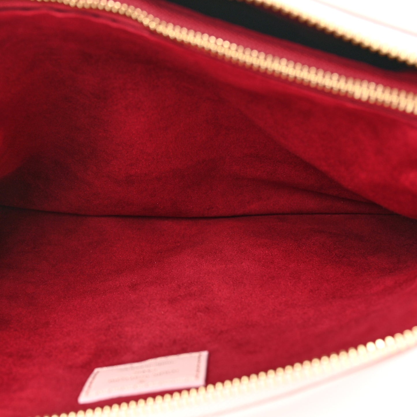 LOUIS VUITTON Lambskin Embossed Monogram Coussin PM Rose