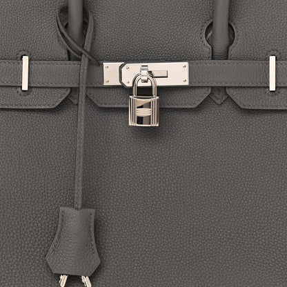 Hermes Togo Birkin 30 Etain 8 of 11