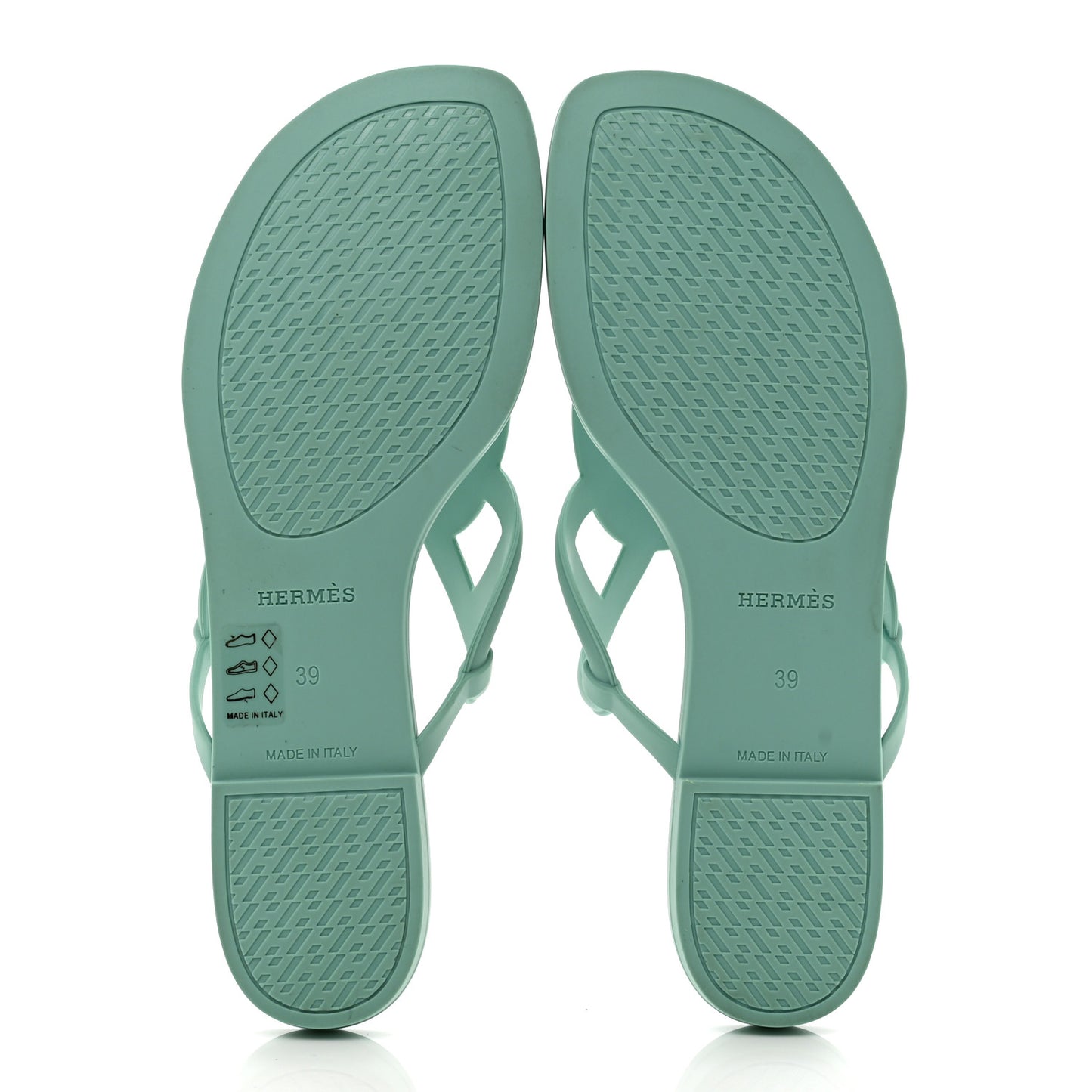 Rubber Womens Egerie Sandals 39 Vert Embrun