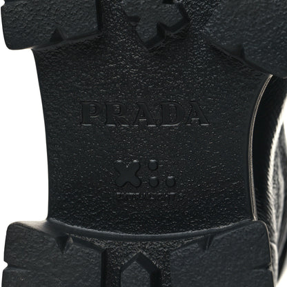 Prada Patent Naplak Tech Monolith 55mm Boots 40 Black 7 of 8