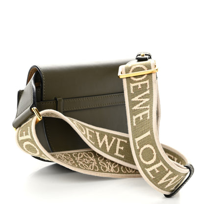 Loewe Calfskin Jacquard Mini Gate Dual Bag Autumn Green 3 of 9