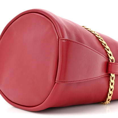 Prada Nappa Petit Sac Mini Bucket Bag Ciliegia 8 of 9