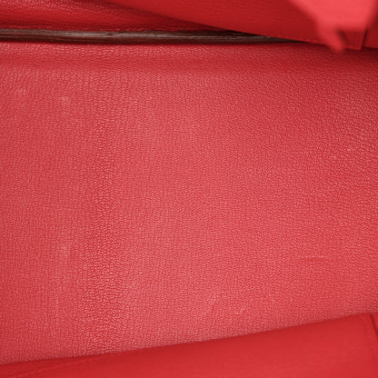 Hermes Taurillon Clemence Birkin 35 Bougainvillea 12 of 16