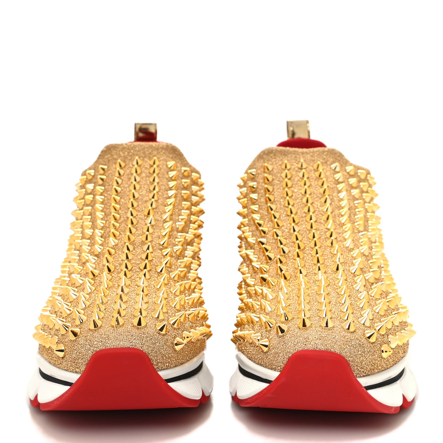 Neo Lame Spike Sock Donna Flat Sneakers 39.5 Gold