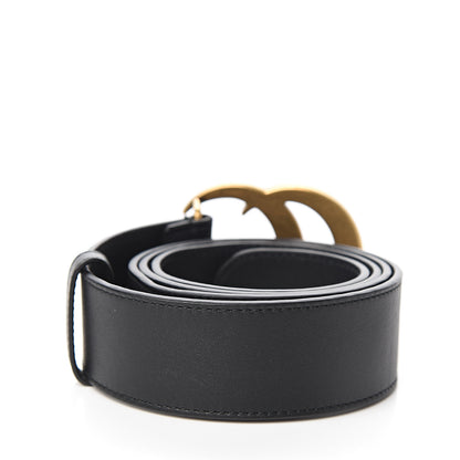 Gucci Calfskin Double G 40mm Belt 95 38 Black 2 of 6