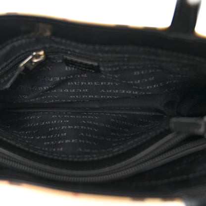 Burberry House Check Small Tote Black 6 of 11