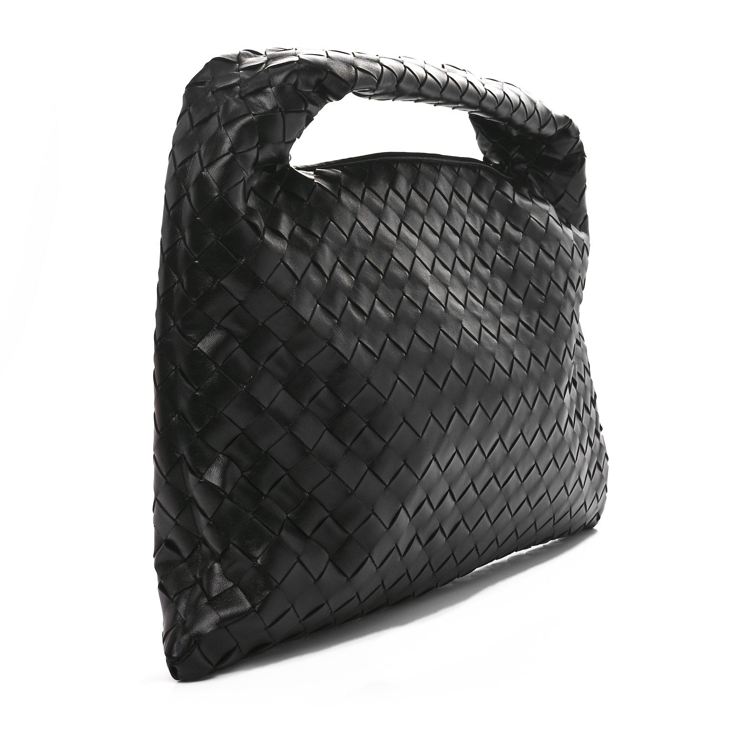 Bottega Veneta Calfskin Intrecciato Small Hop Black 3 of 11