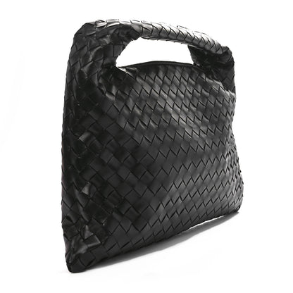 Bottega Veneta Calfskin Intrecciato Small Hop Black 3 of 11