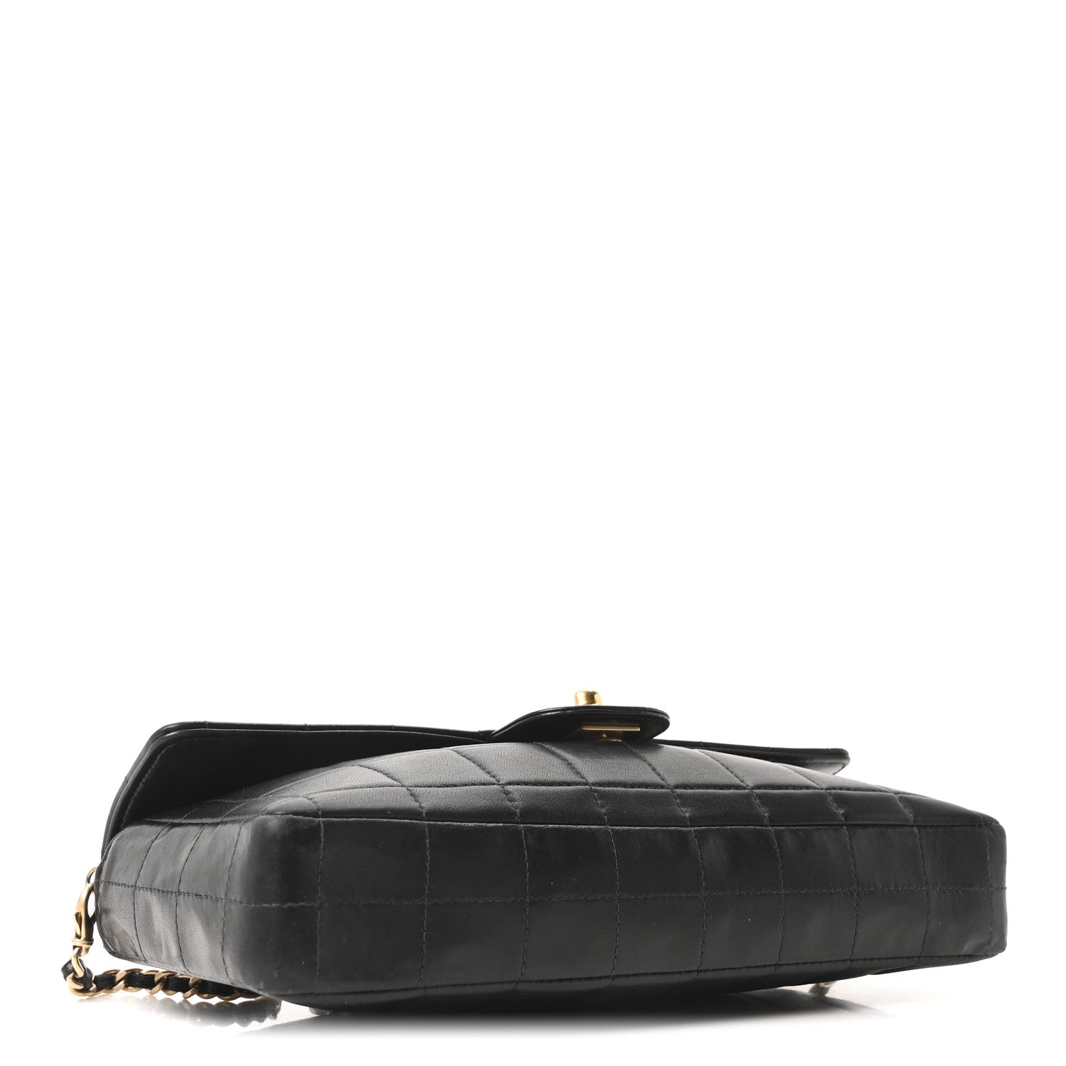 Chanel Lambskin East West Chocolate Bar Flap Black 4 of 10
