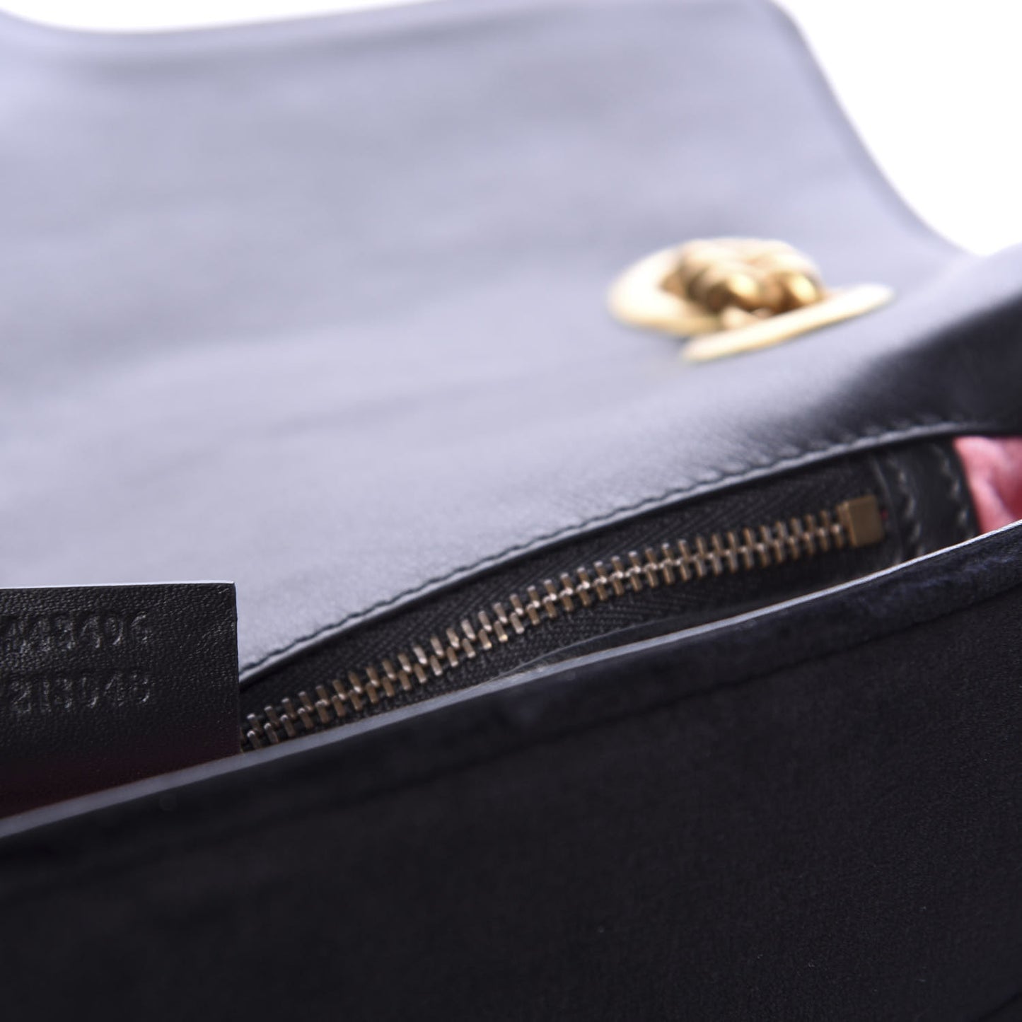 Velvet Matelasse Loved Embroidered Medium GG Marmont Shoulder Bag Black